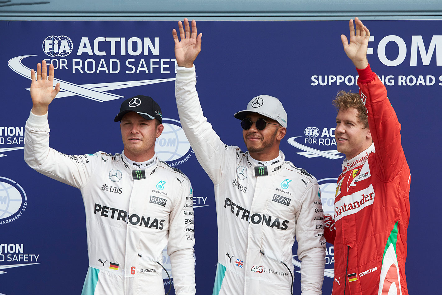 F1 Monza 2016 podium