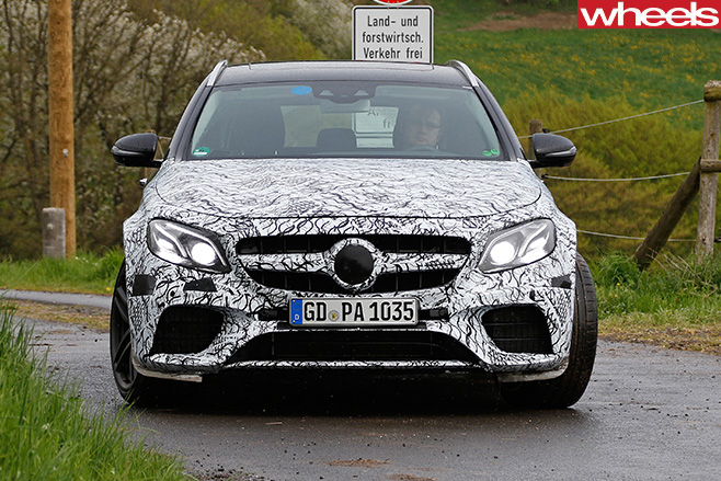 Mercedes -AMG-E63-Estate -front -grille