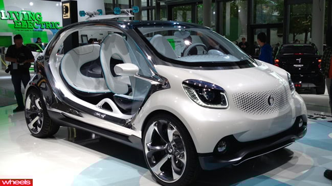 Smart Forjoy, Frankfurt Motor Show, Wheels, Wheels magazine