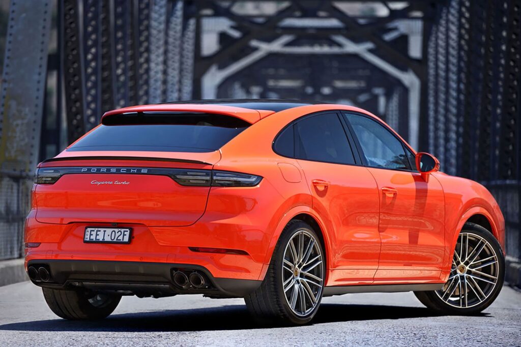 Porsche Cayenne Turbo Coupe Lava Orange