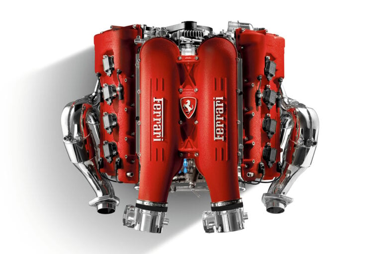 Great V8s: Ferrari F136