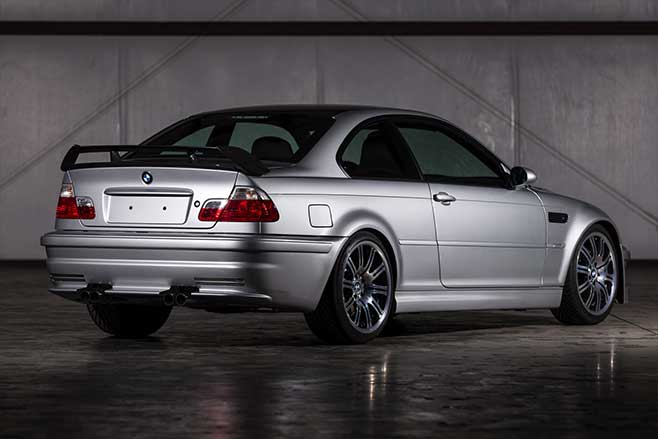 BMW E46 M3 GTR rear