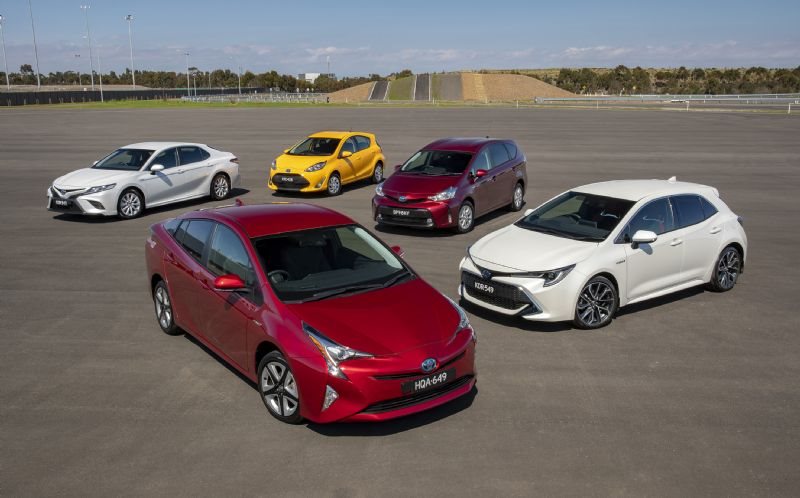 Toyota 2018 range