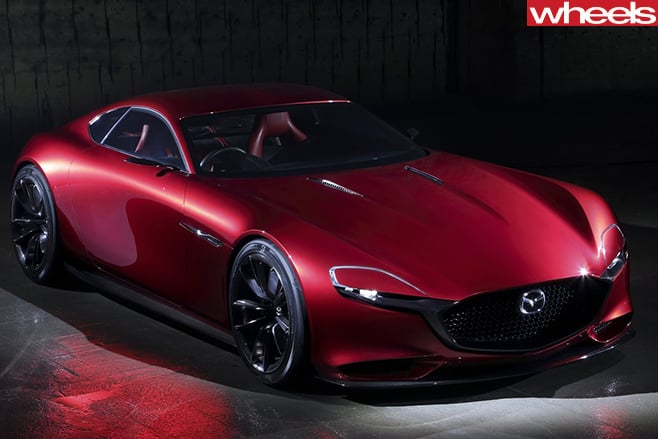 Mazda -RX-Vision -side -front