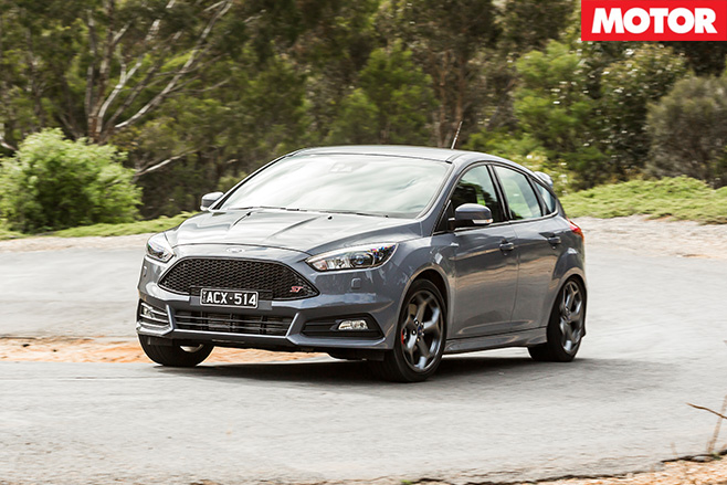 Focus st driving front side