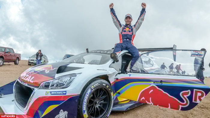 Peugeot, Pikes, Peak, Sebastien, Loeb, hill, climb, record, astonishing, new