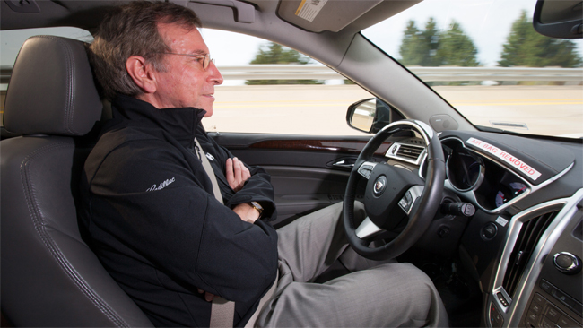 Cadillac working on self-driving car