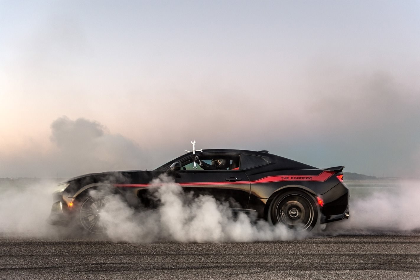 Hennessey Exorcist ZL1 Camaro cracks 349kmh