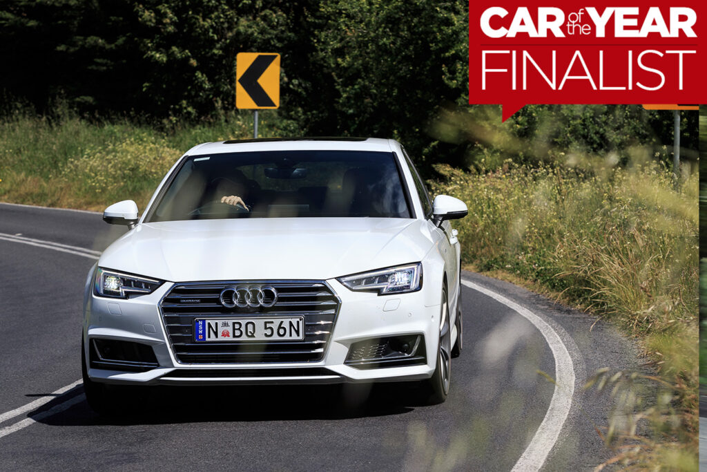 2017 Audi A4 - Wheels Car of the Year Finalist