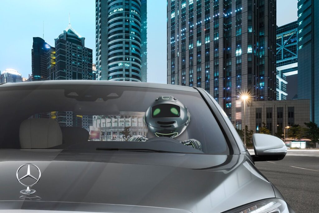 Mercedes-Benz robot