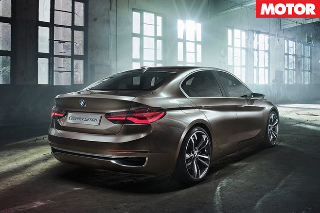 BMW Compact Sedan Concept rear