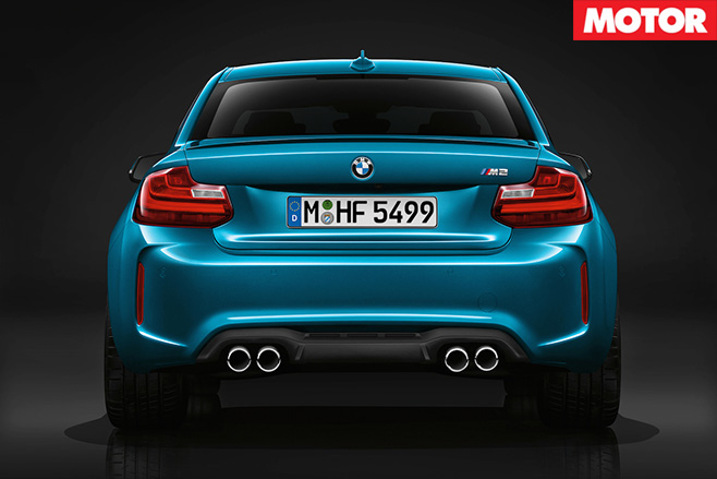 Bmw m2 back