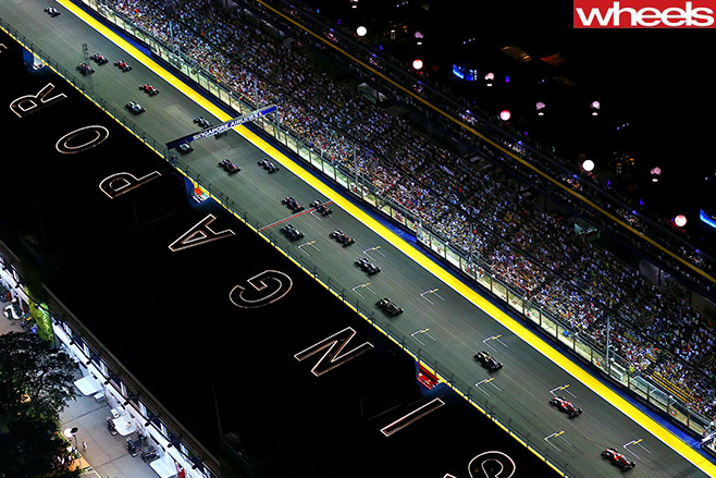 Singapore -F1-birds -eye -view