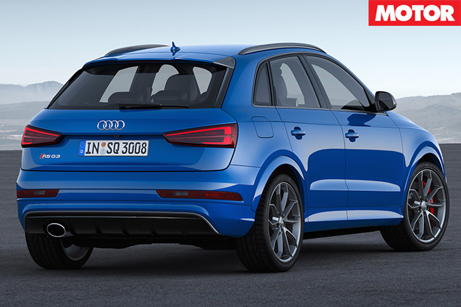 Audi RS Q3 Performance revealed rear