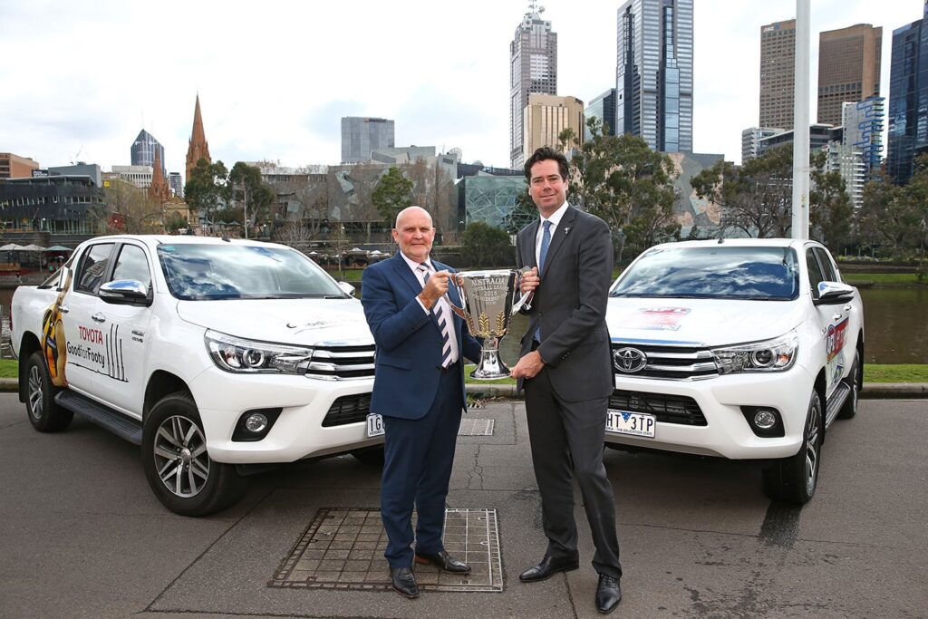 Toyota, Jeep face big footy final bonus payouts