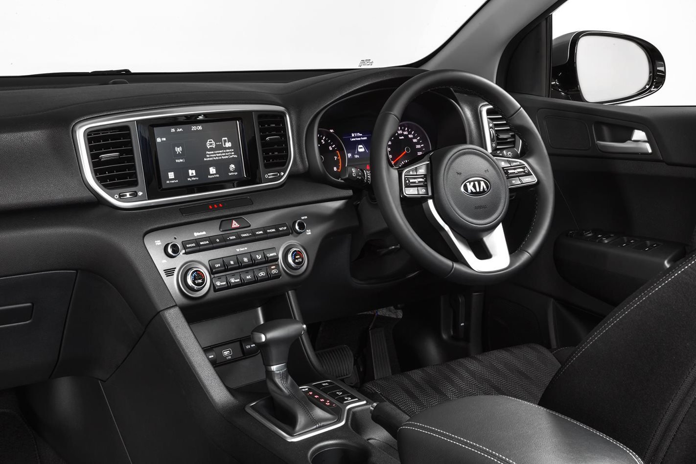 Kia Sportage S interior