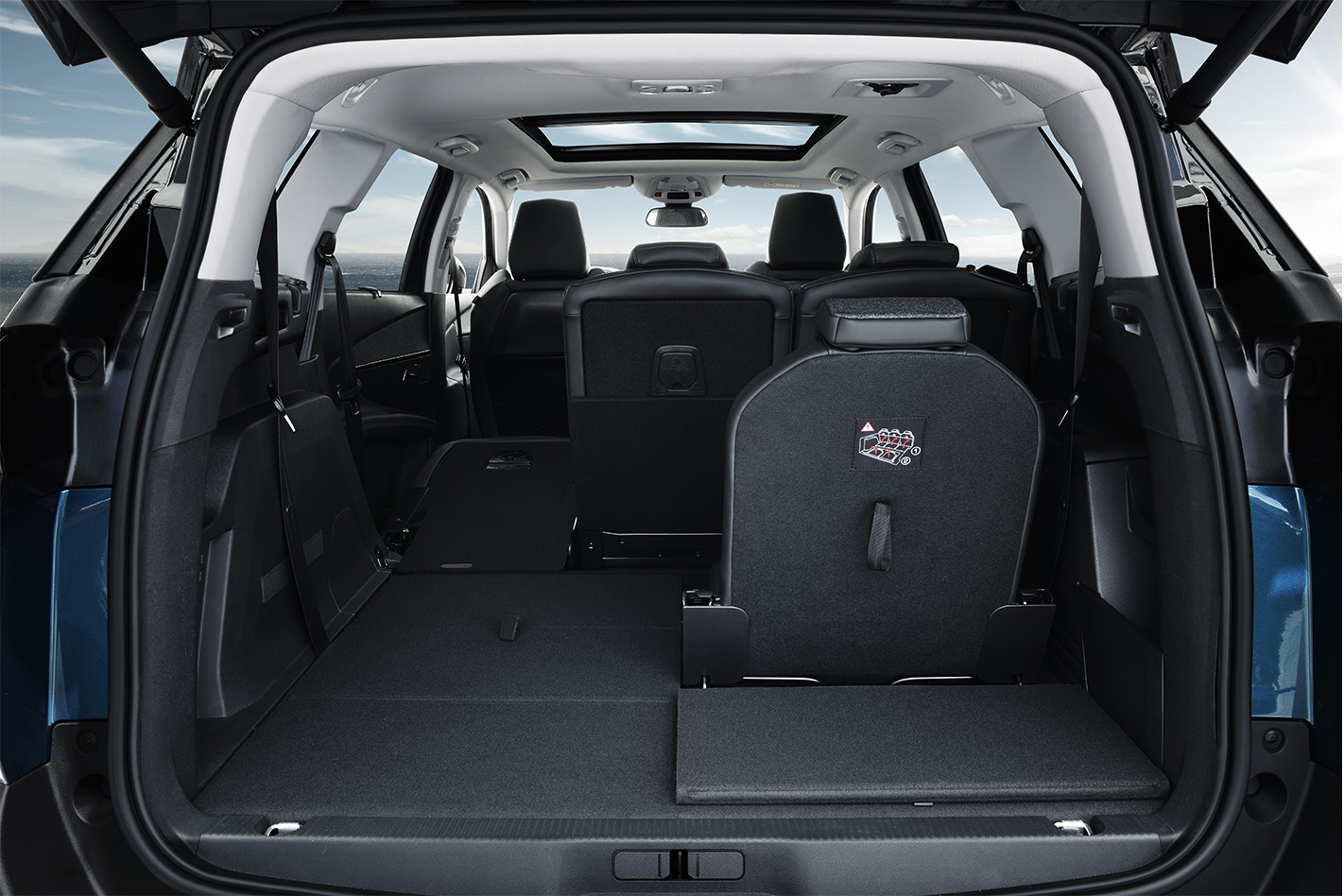 Peugeot 5008 boot seats