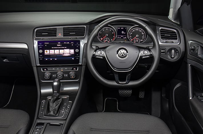 2017 Volkswagen Golf trendline interior