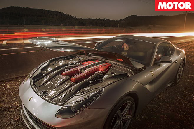 Ferrari F12 Berlinetta engine