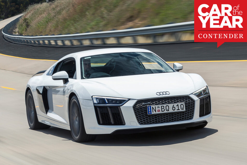 2017 Audi R8 at Wheels Car of the Year