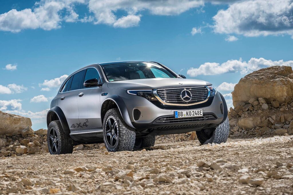 mercedes-benz EQC 4X4 concept