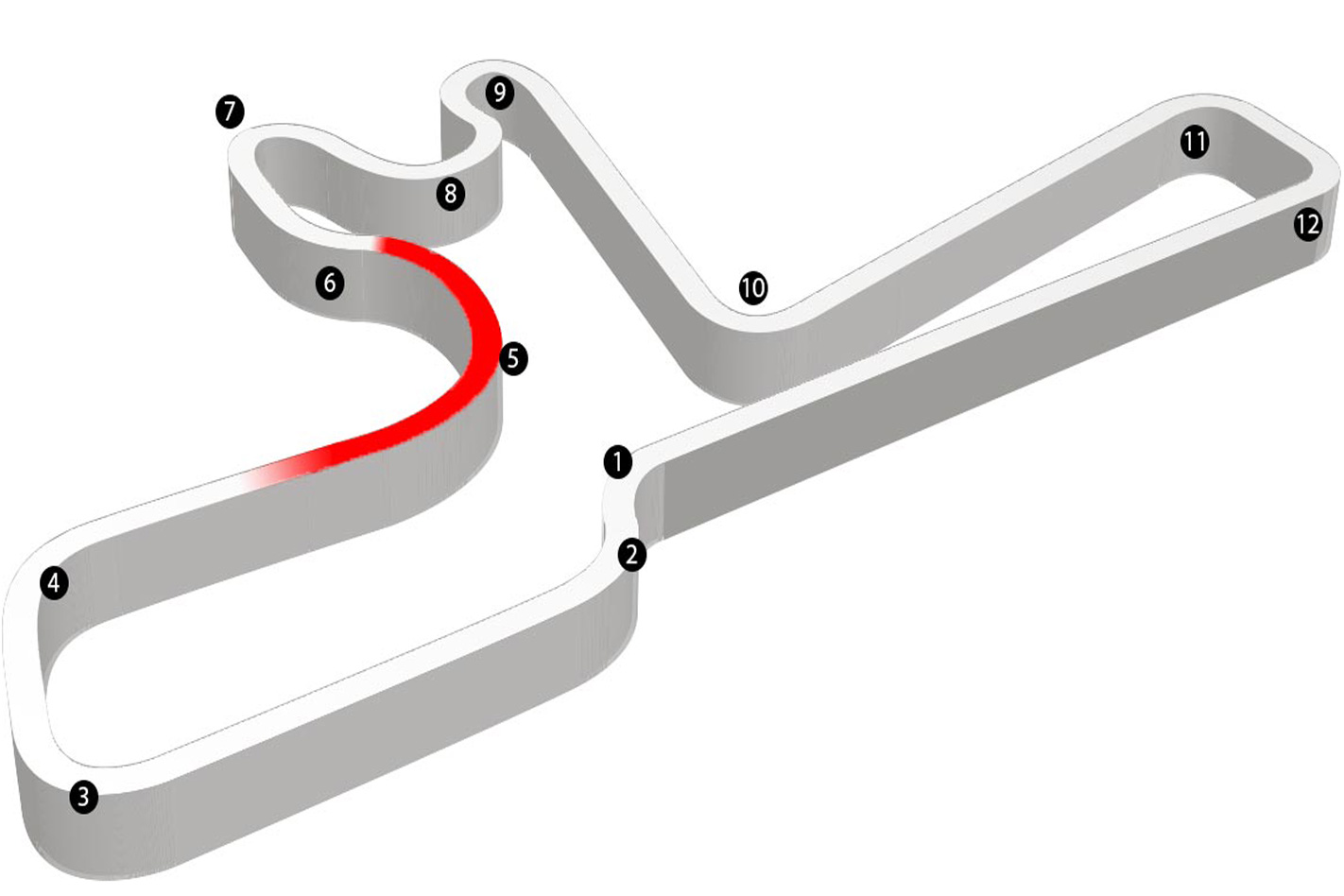 Winton Raceway map T5