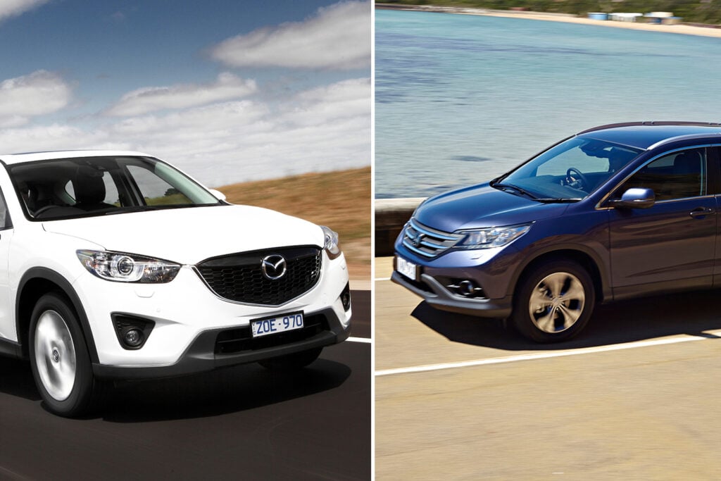 CX-5 vs CR-V diesel review