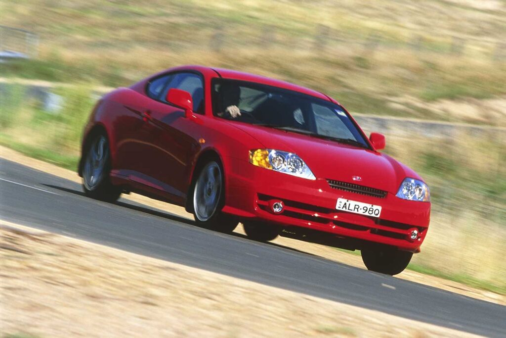 2002 Hyundai Tiburon V6 used car review classic MOTOR