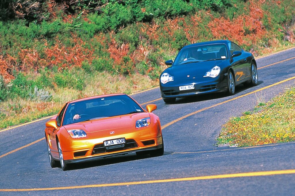 Honda NSX vs Porsche 911