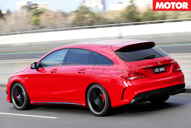 Mercedes-AMG CLA45 AMG SB rear
