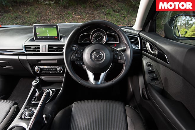 Mazda 3 interior