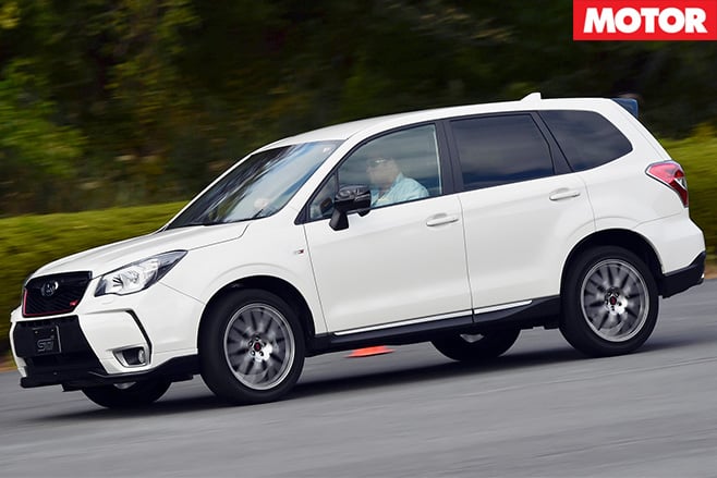 Subaru forester ts side