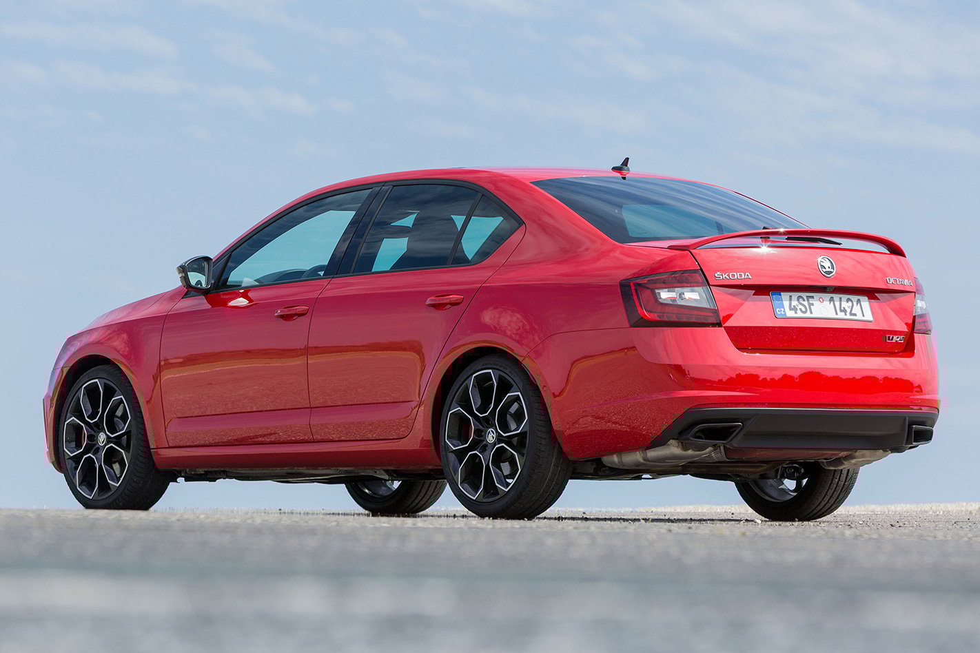 2018 Skoda Octavia RS245 rear.jpg
