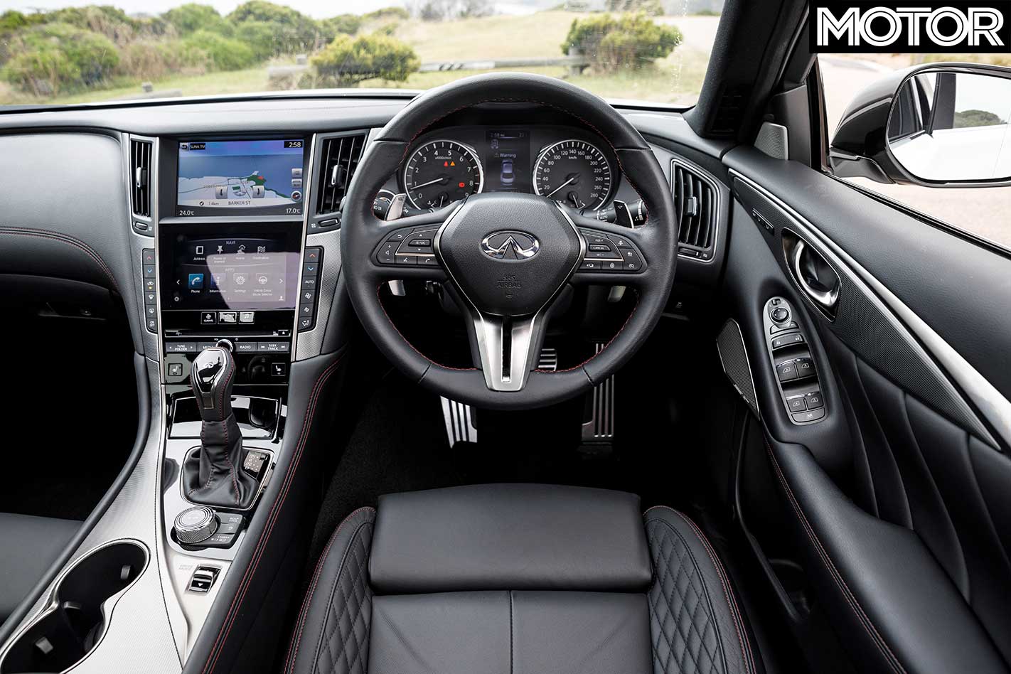 2018 Infiniti Q50 Red Sport