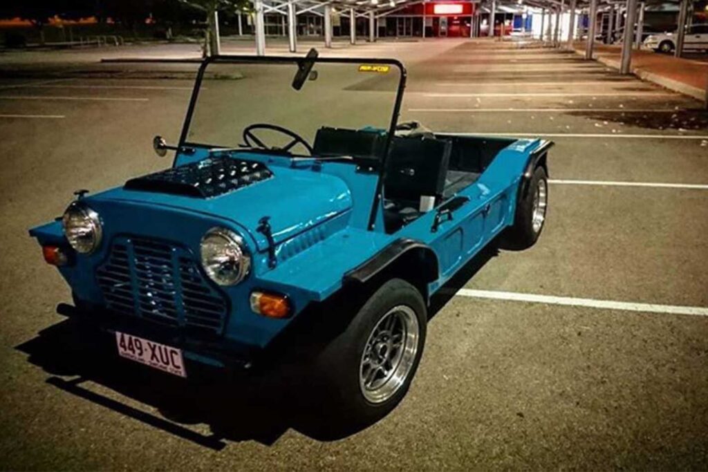 GSX-R1000-powered Mini Moke for sale