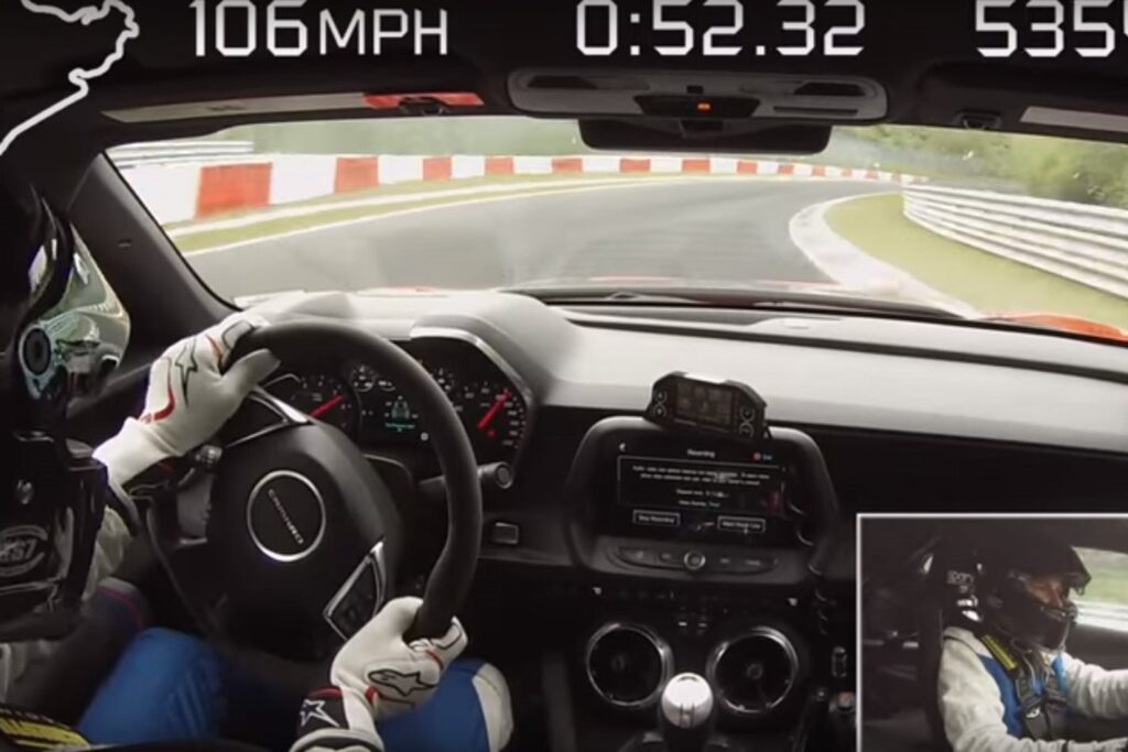 2017 Chevrolet Camaro ZL1 Nurburgring lap