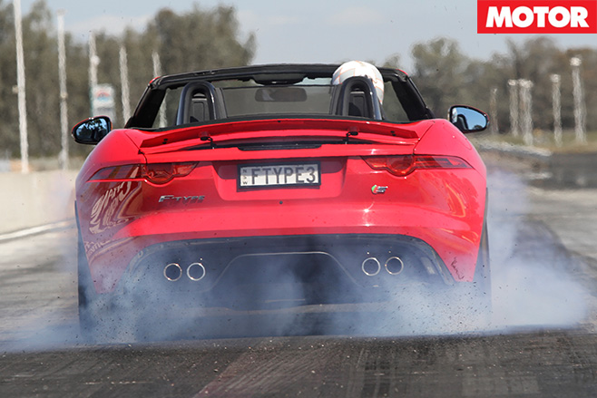 Traction control burnout