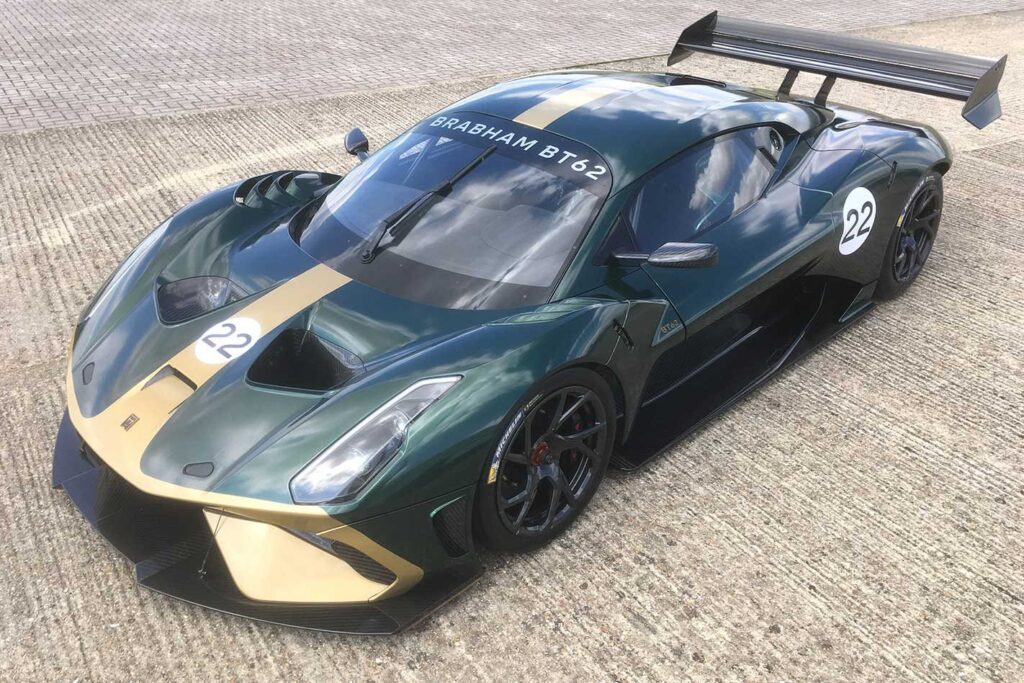 Brabham BT62 honour Dan Gurney Laguna Seca