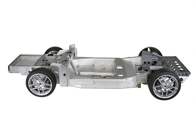 Lotus Evora Aluminium tub