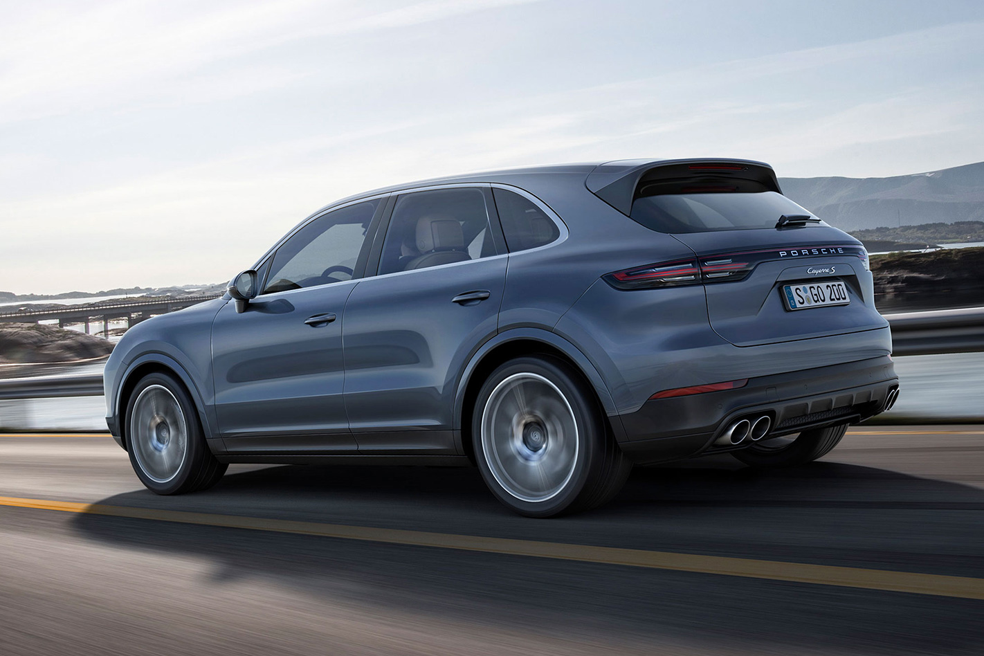 2018 Porsche Cayenne rear