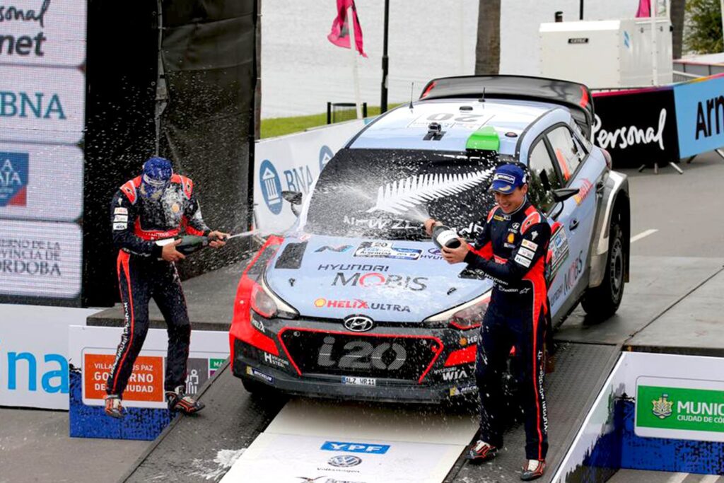 Hayden Paddon wins WRC Rally Argentina