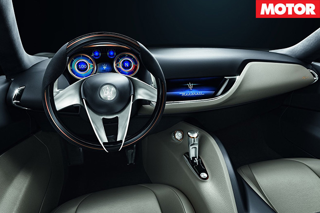 Maserati Alfieri interior