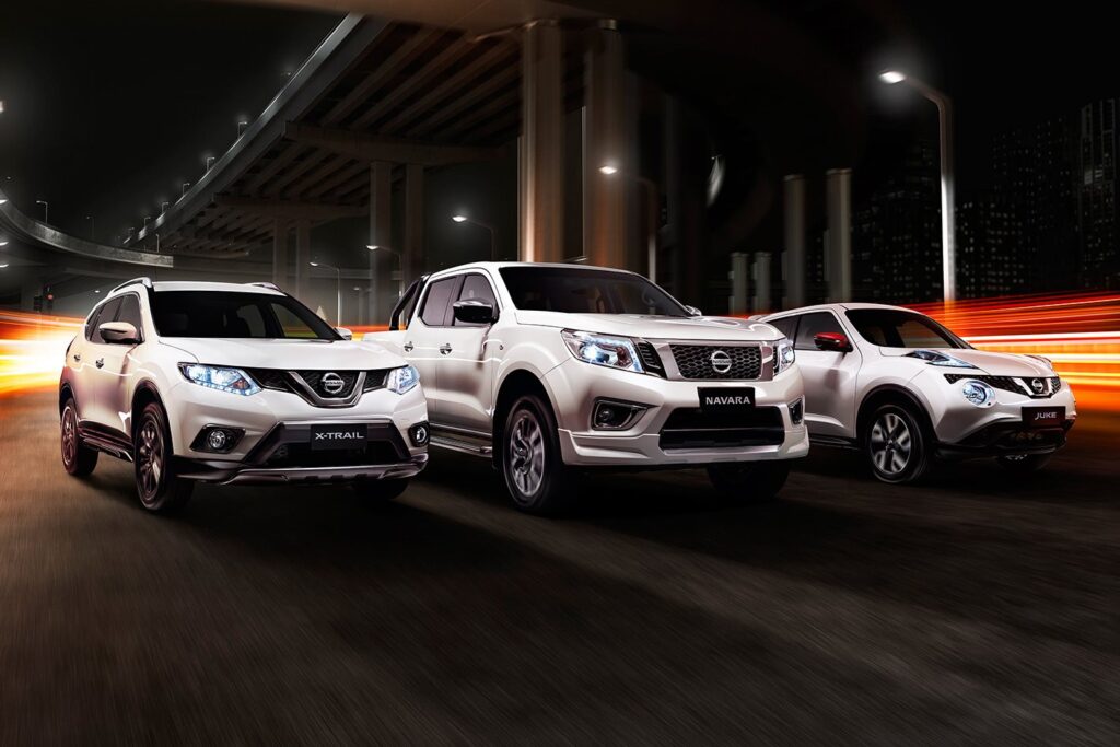 N Sport editions Nissan Juke, Nissan X-Trail and Nissan Navara