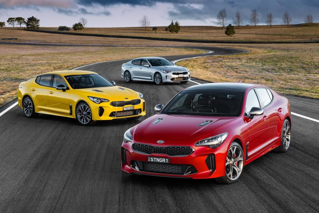 2018 Kia Stinger range