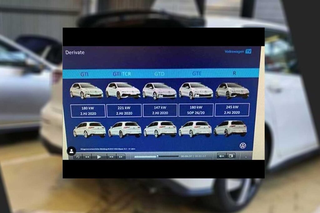 Volkswagen Mk8 Golf GTI details leaked