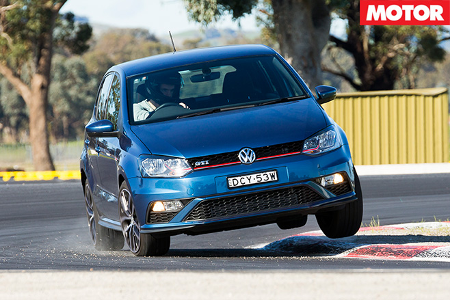 Vw polo gti cornering