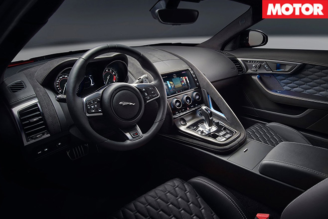 Jaguar F-Type interior
