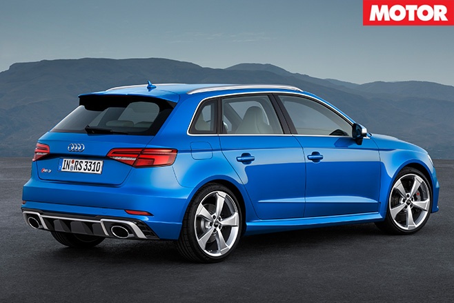 2017 Audi RS3 Sportback rear