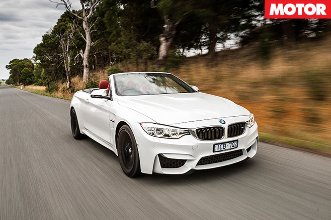 Bmw m4 driving