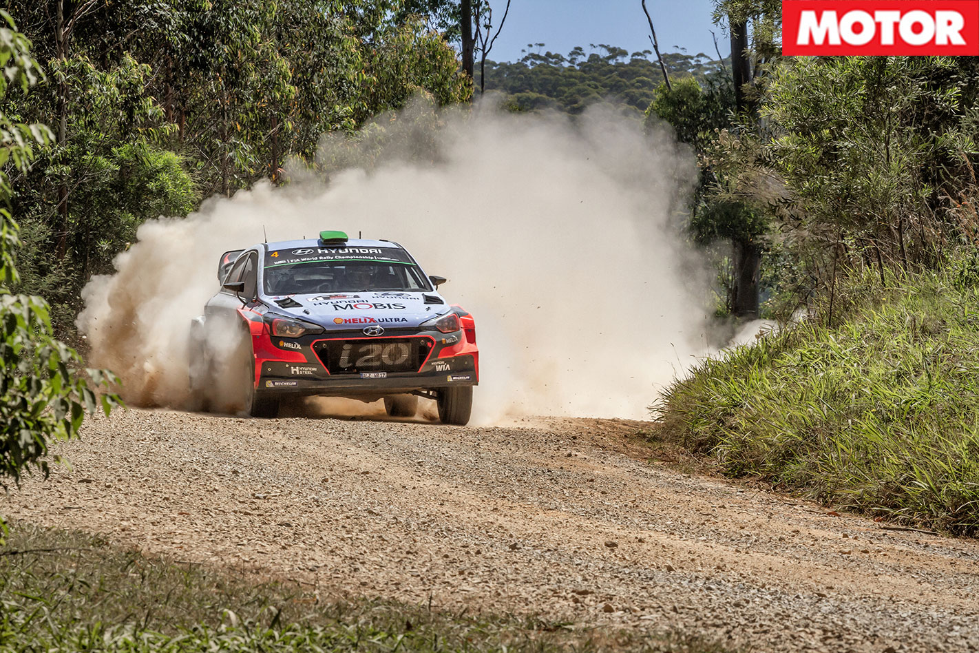 Hyundai i20 WRC Passenger Ride cornering
